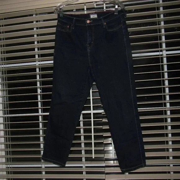 LEVI’S Perfectly Sliming 512 Ankle Pencil Jeans 12 - Picture 1 of 6